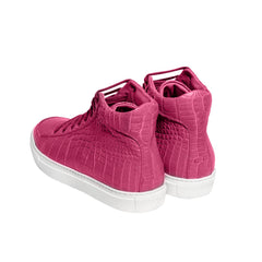 London Pink High-Top Sneakers