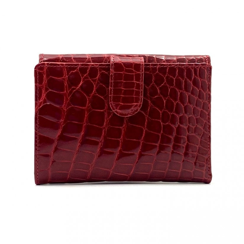 Milan Red Small Folded Wallet