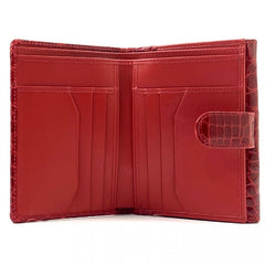 Milan Red Small Folded Wallet