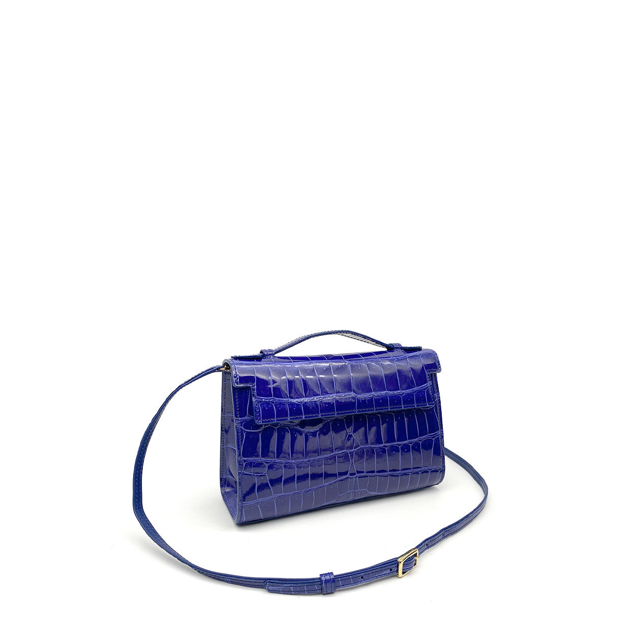 New York Electric Blue Mini Handle Bag