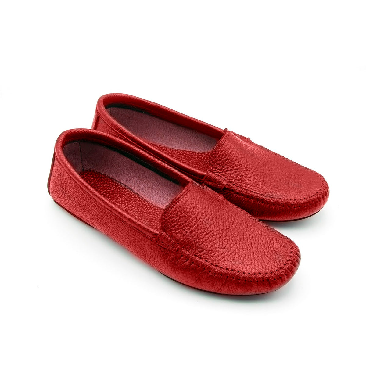 Milan Red Soft Slippers