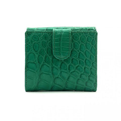 Milan Green Small Folded Wallet
