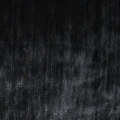 Mont Blanc Black Knitted Blanket 60 cm x 180 cm