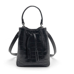 Paris Balck Maxi Bucket Bag